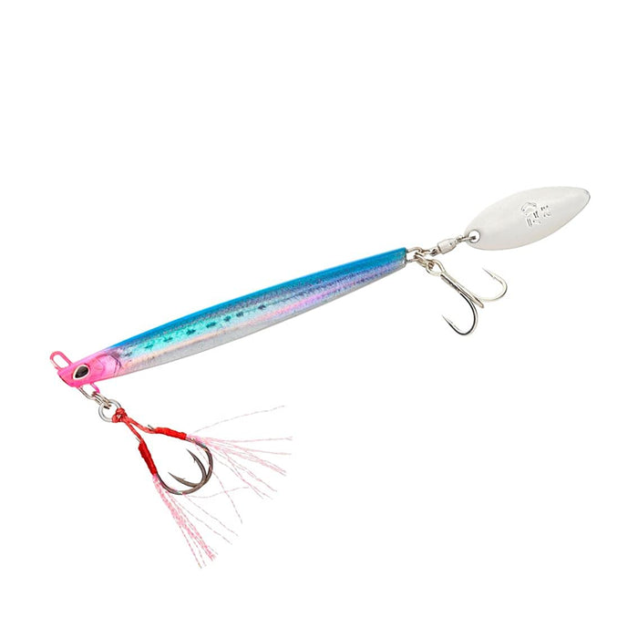 Daiwa Samurai Jig 101 mm 50 公克 UV 真藍粉紅沙丁魚餌