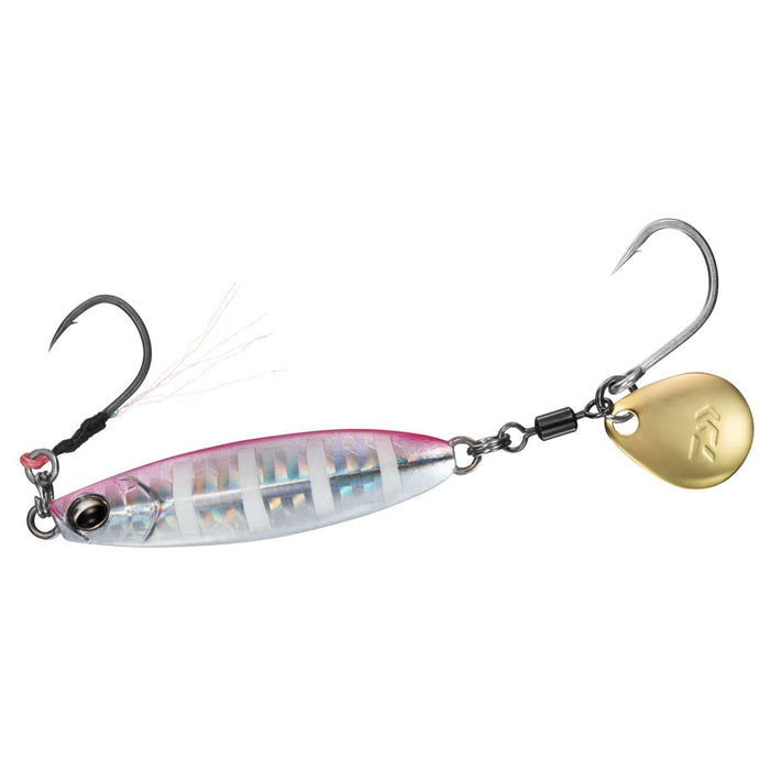 Daiwa Samurai Jig R Spin 40G Pink Zebra Fishing Lure - Perfect for Anglers