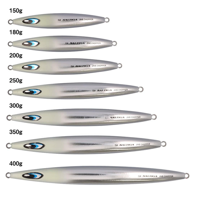 Daiwa Saltiga Jive Chopper 180G 跳汰诱饵 - ML Chart Zebra