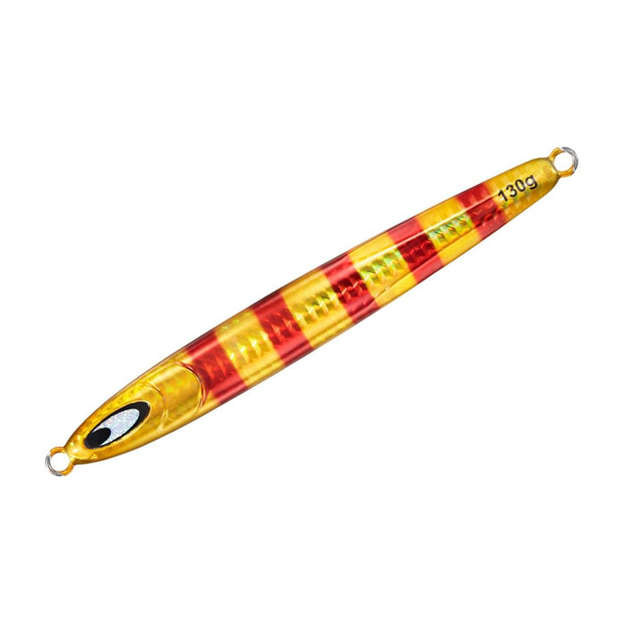 Daiwa Tachiuo Jig 130G Semi-Long Gold Red Zebra Fishing Lure