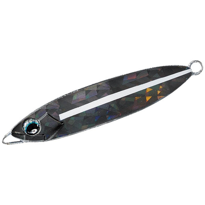 Daiwa Tachiuo Kagamiga Jig 130G 碎全息诱饵，带咬钩标记