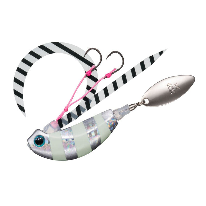 Daiwa Tairaba Kouga Blade Breaker Tamakami 45G Ph Zebra Glow Lure