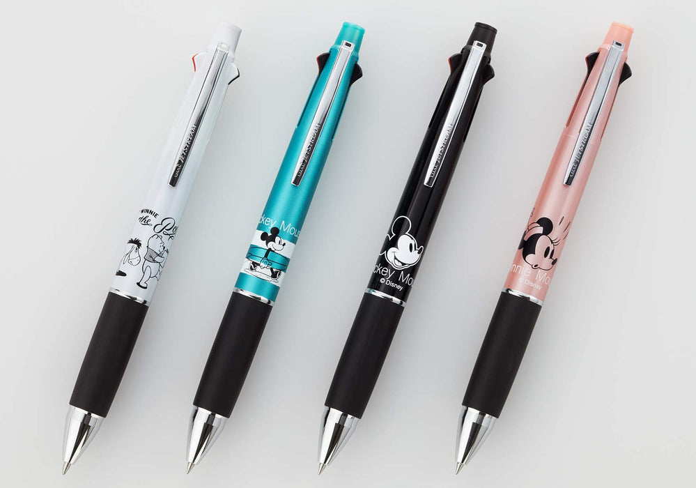 Mitsubishi Pencil Disney Pattern 4-Color Multi-Function Pen Jet Stream 4 & 1 Mickey F