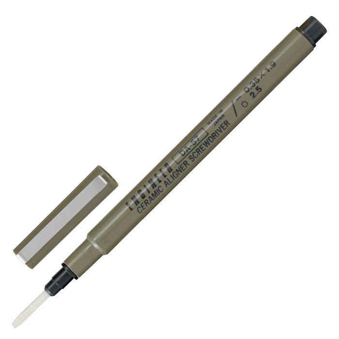 Engineer DA-57 Ceramic Adjustment Driver 0.35x1.95mm - Precision Tool