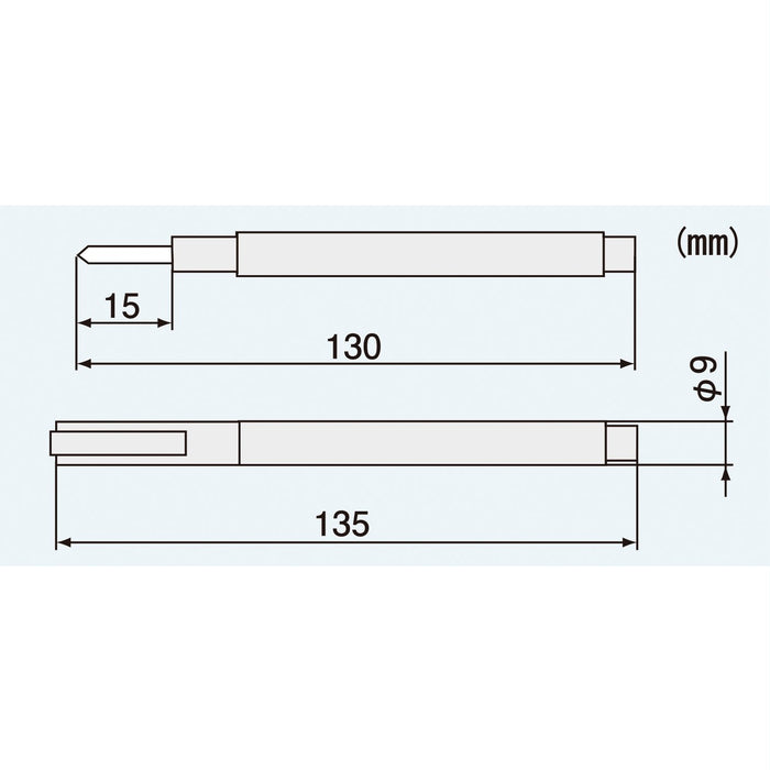 Engineer Brand Ceramic Adjustment Driver 0.4 x 1.3mm Size DA-54 Model