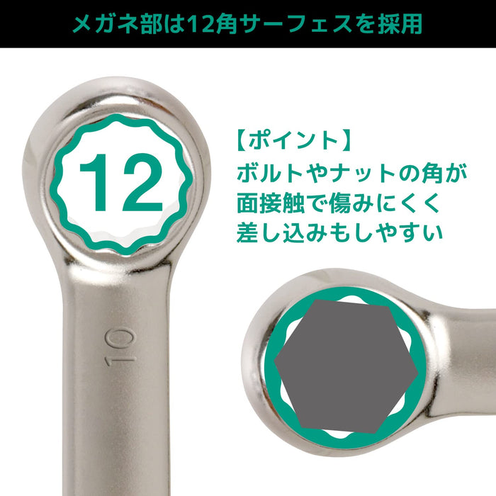 工程師 5 件組大型組合扳手組 TS-07 型號