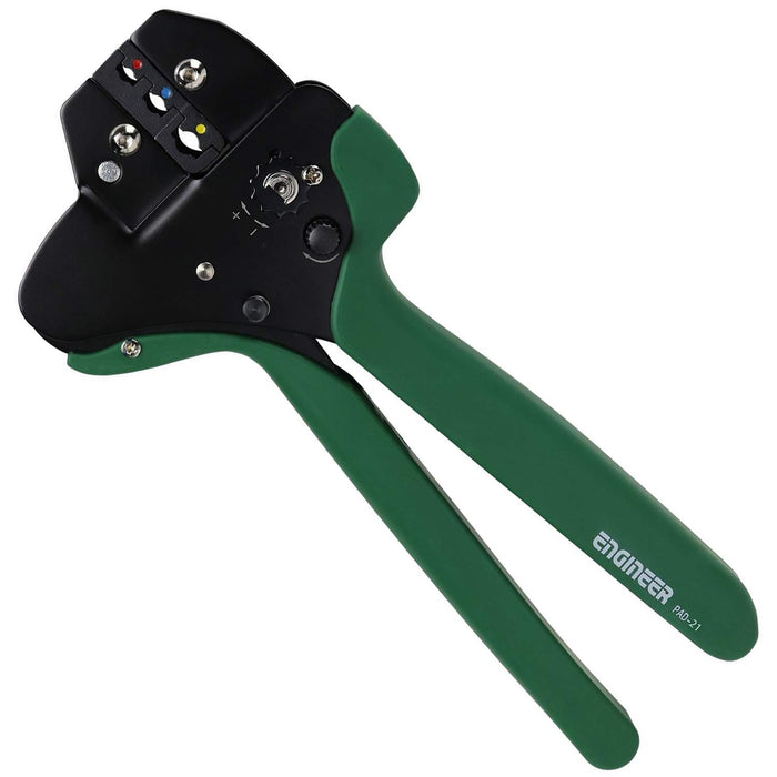 Engineer Insulated Terminal Ratchet Crimper with Die-Replaceable Feature PAD-21