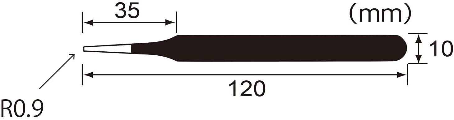 Engineer ESD Safe Precision Tweezers PTZ-62 for Detail Work