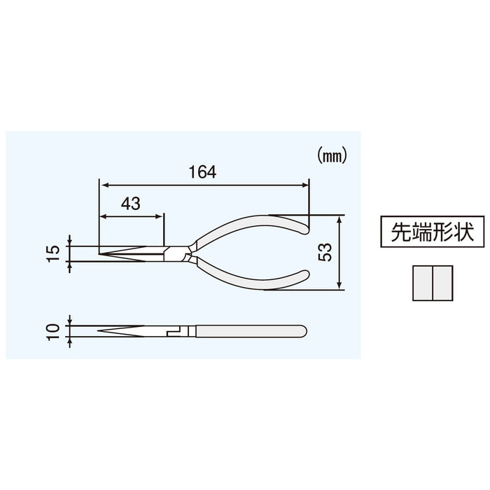 工程師 164 毫米鉛嘴鉗 PL-06 - 高品質手動工具