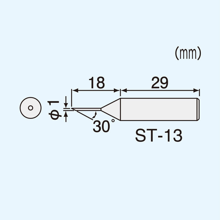 Engineer SK-30 Series Soldering Iron Tip ST-13 for Professional Use