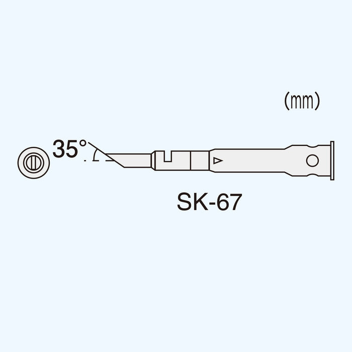 Engineer Sk-67 Premium Hot Knife for Sk-60 Series - High-quality Cutting Tool