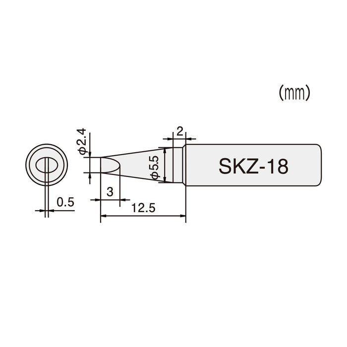 Engineer 品牌 SKZ-18 高品質烙鐵頭