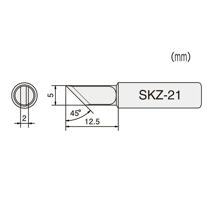 Engineer Skz-21 Soldering Iron Tip High-Quality Durable - Engineer Brand