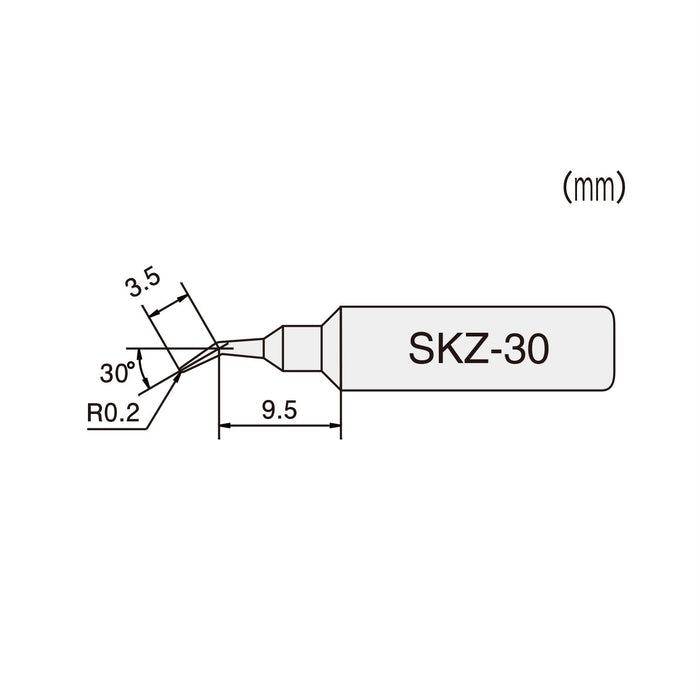 工程师品牌 Skz-30 高性能烙铁头，耐用且精确