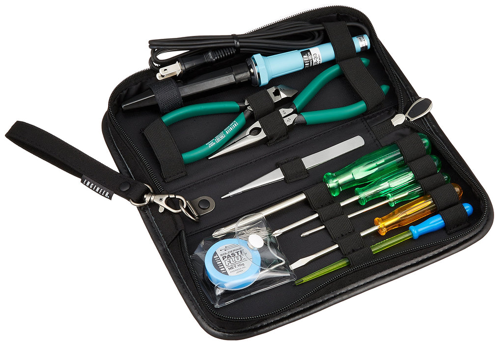 Engineer Brand 12-Piece Tool Kit Set KS-03 for Professionals