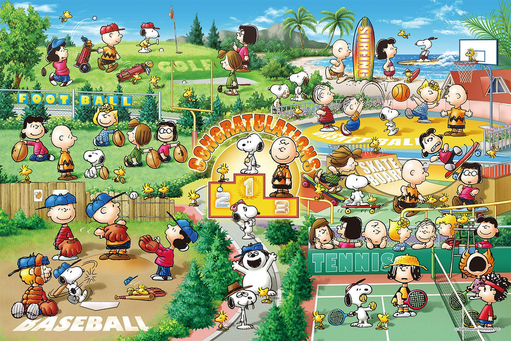 Epoch 1000pc Jigsaw Puzzle Peanuts Snoopy Sports 50x75cm