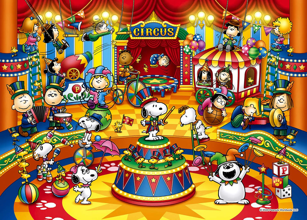 Epoch 2000pc Peanuts Circus Jigsaw Puzzle 38x53cm