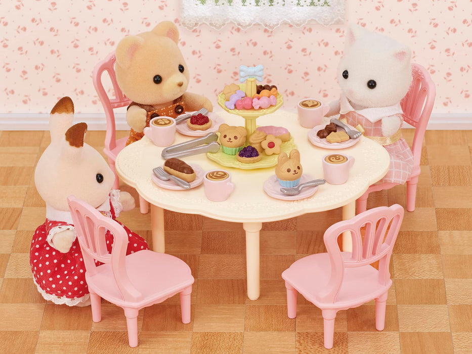 Epoch Sylvanian Families Sweets Party Set Furniture Ka-426 Multicolor