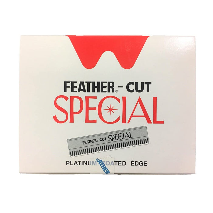 Feather Safety Razor - 10x10 Feather Cut Special Replacement Blades