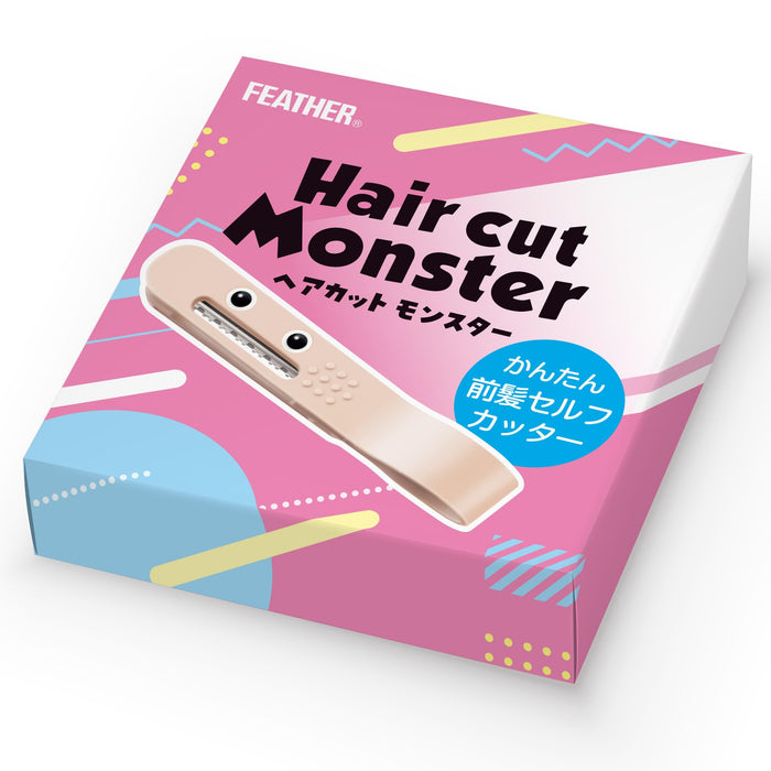 Feather Safety Razor - Easy Bang Self Cutter Hair Cut Monster Boxed 1 Piece