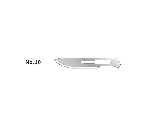 Feather Safety Razor No.3 Handle with 100 No.10 Spare Scalpel Blades