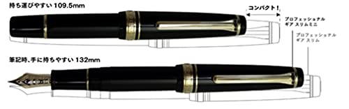 Sailor Professional Gear 纤细迷你金色钢笔 - 细尖 11-1303-232