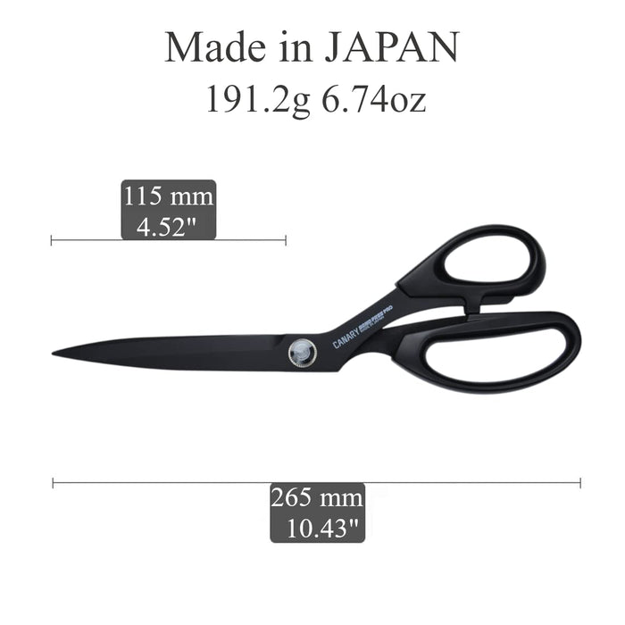 Hasegawa Knives Pro Black Scissors SE-265F 26.5cm Total Length 11.5cm Blade Length