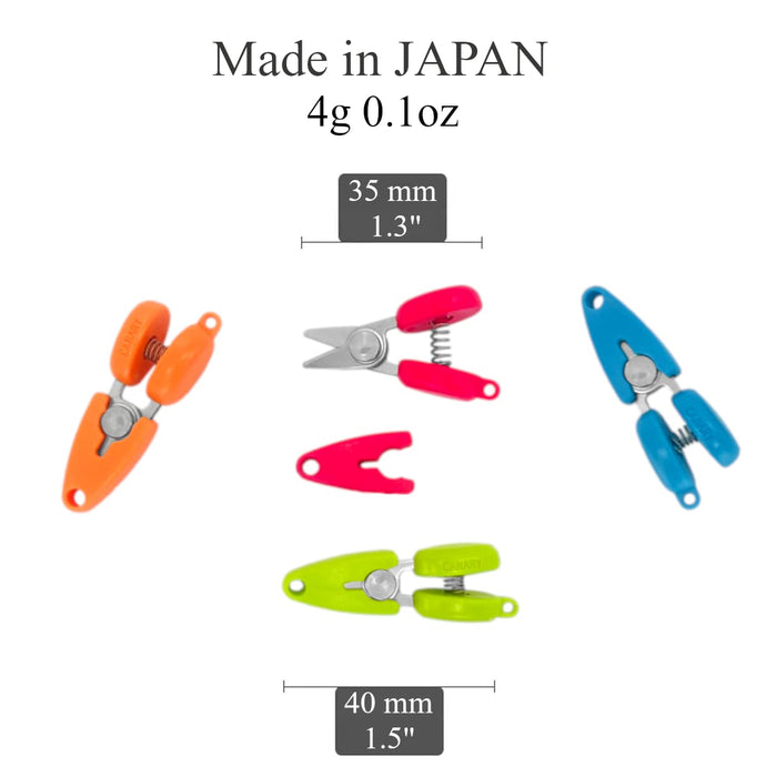 長谷川刀藍色微型剪刀緊湊型 3.5 公分長 - CA-35EU-BU 型號