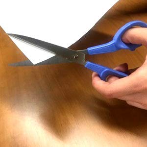 Hasegawa Knives Blue Left-Handed Office Scissors 17cm Total 6.5cm Blade Length