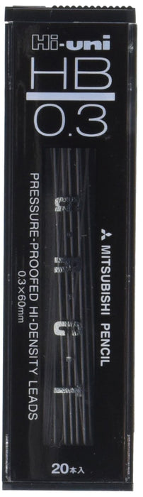 Mitsubishi Pencil Hi-Uni 0.3M/M Core HB Refill Hu03300-HB Quality Craftsmanship