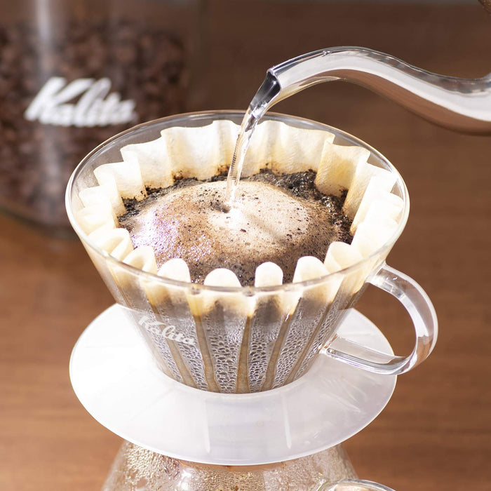 Kalita Coffee Filter Wave Series White Japan For 2-4 People (100 Pieces) Kwf-185 #22212