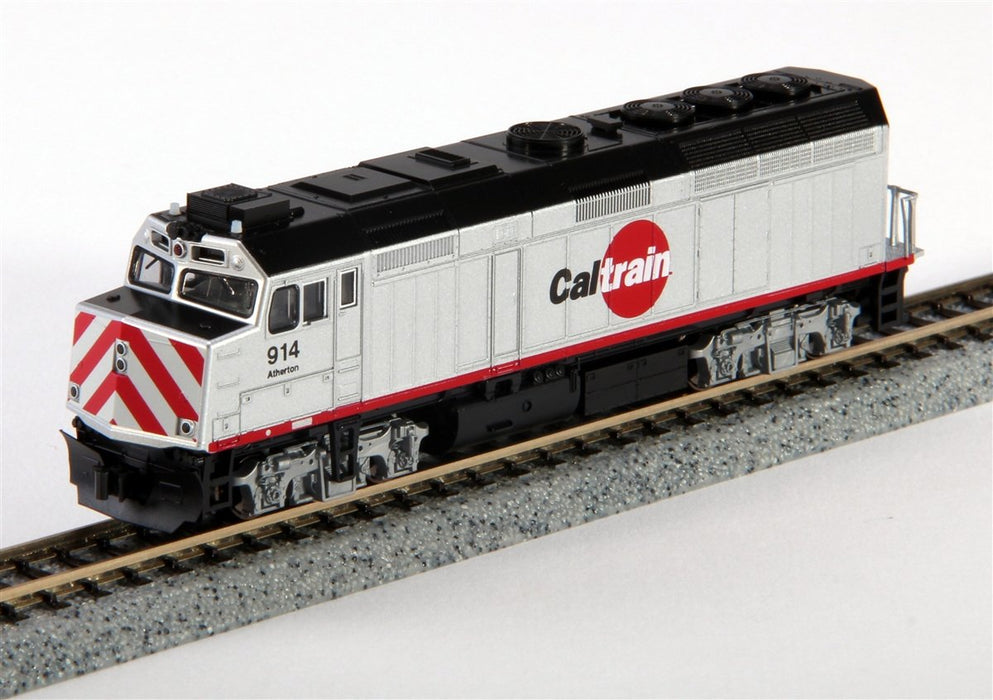 加藤 N Gauge F40Ph Caltrain 914 灰色/紅色鐵路模型車