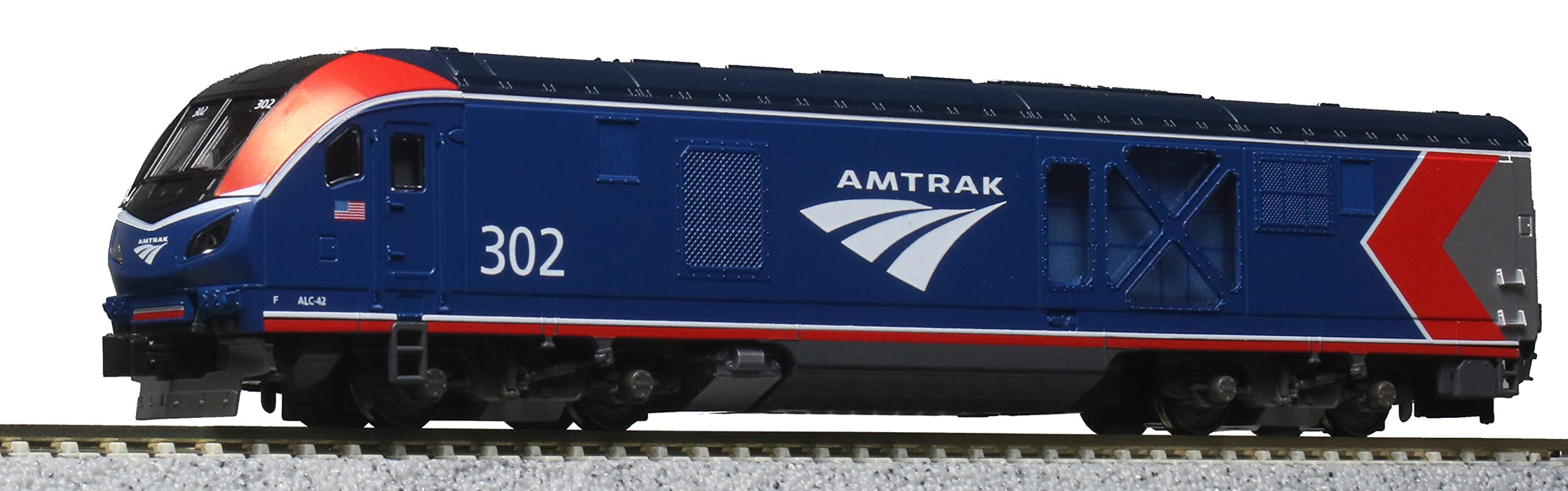 Kato 10-1788 N Gauge Amtrak Alc-42 Super Liner 4 節車廂鐵路模型套裝