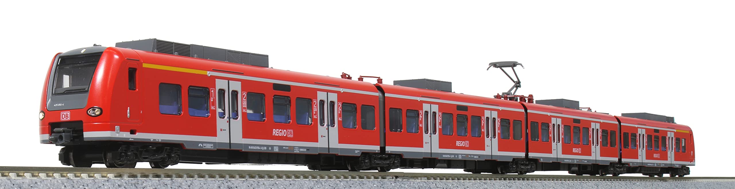 加藤 N Gauge 4 節車廂套裝 Db Regio 郊區火車模型 10-1716 鐵路