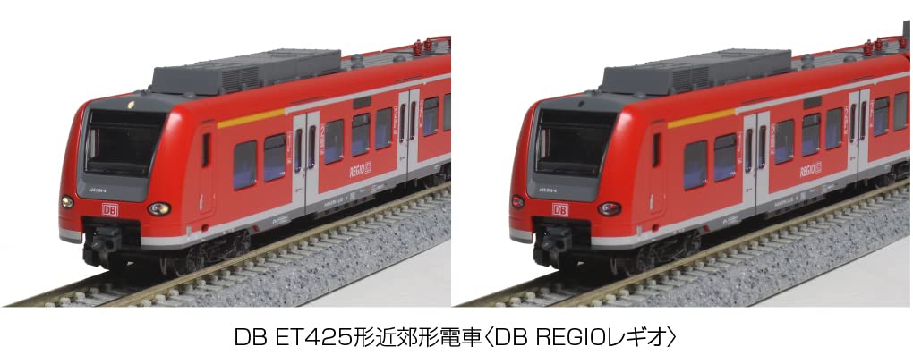 加藤 N Gauge 4 節車廂套裝 Db Regio 郊區火車模型 10-1716 鐵路