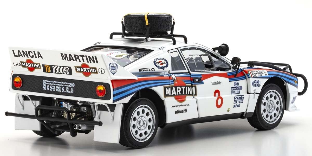 Kyosho 1/18 Lancia Rally 037 1985 Safari #8 Ks08306J