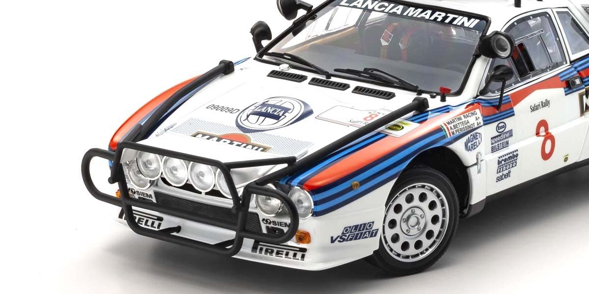 Kyosho 1/18 Lancia Rally 037 1985 Safari #8 Ks08306J