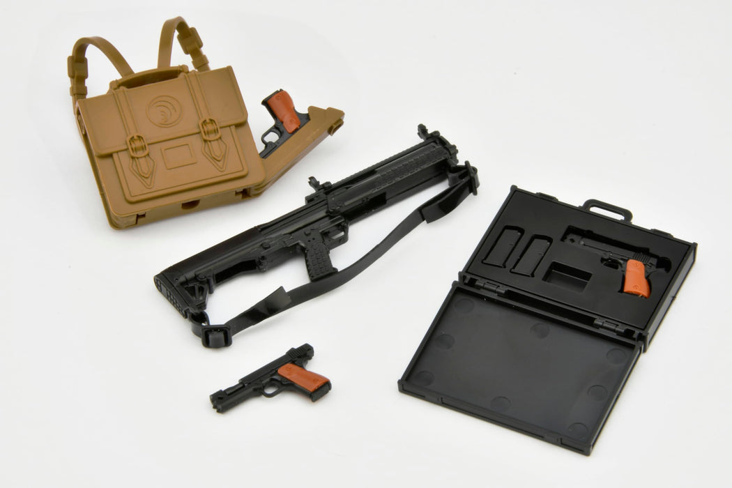 Tomytec Little Armoury Lalr01 甘草反沖武器洗足 Ver 塑膠模型套件