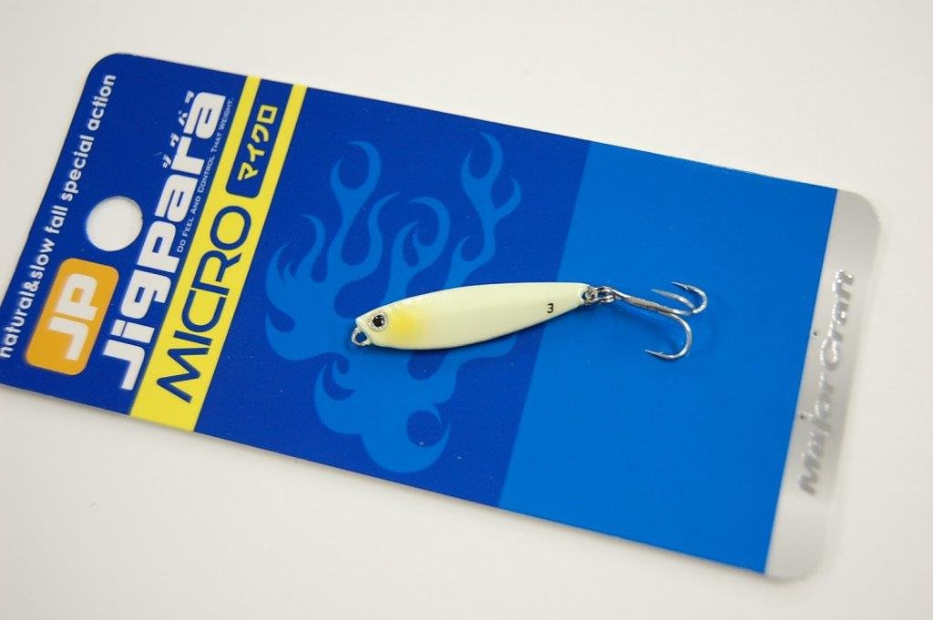 Major Craft Jigpara Micro Lure 3G #19 全发光金属夹具