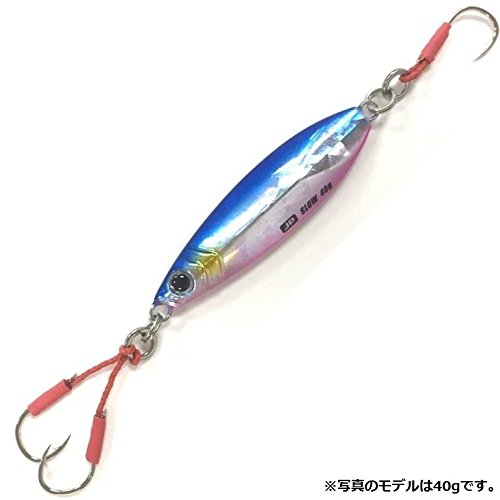 Major Craft Lure Jigpara Shore Slow Model 20G Blue Pink Jpslow-20