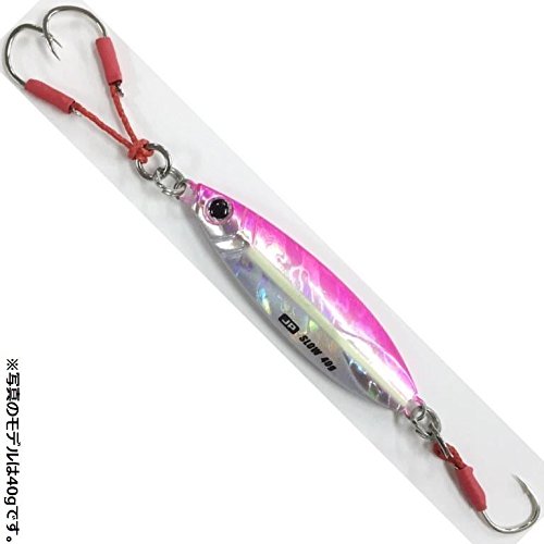 Major Craft Jigpara Shore Slow Lure 40G Glow Pink Model Jpslow-40 Jig