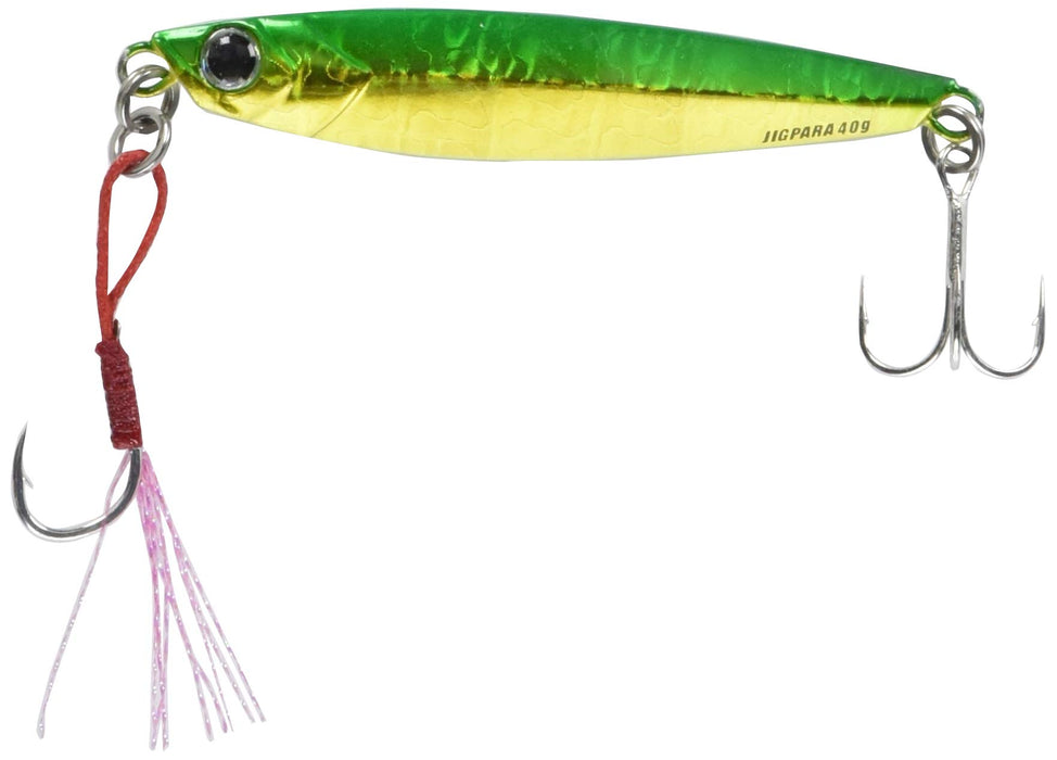 Major Craft Jigpara Short 30G Metal Jig #11 Green Gold Lure