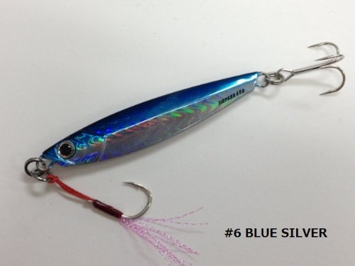 Major Craft Lure Metal Jig Jigpara Short 30G Blue Silver #6