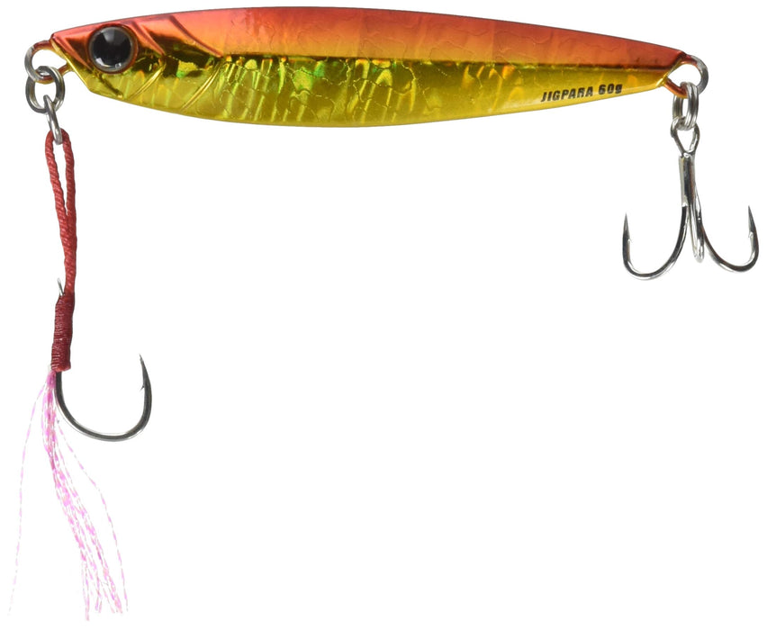 Major Craft Jigpara Short 50G Lure Red Gold - Premium Metal Jig