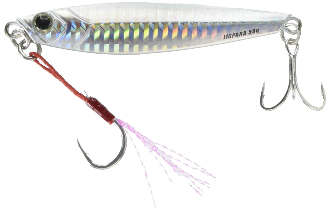 Major Craft Jigpara 短款 60G #8 銀色金屬 Jig Lure 釣具