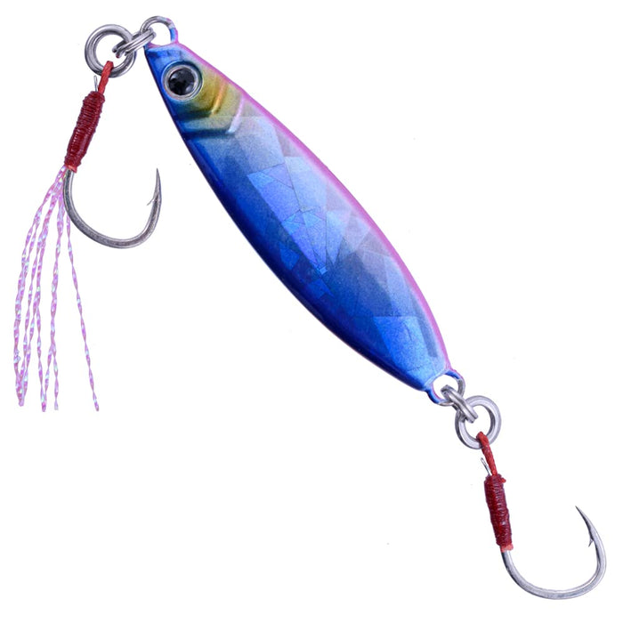 Major Craft Jigpara Slow Light Shore Jigging Lure 15g Zebra Pink