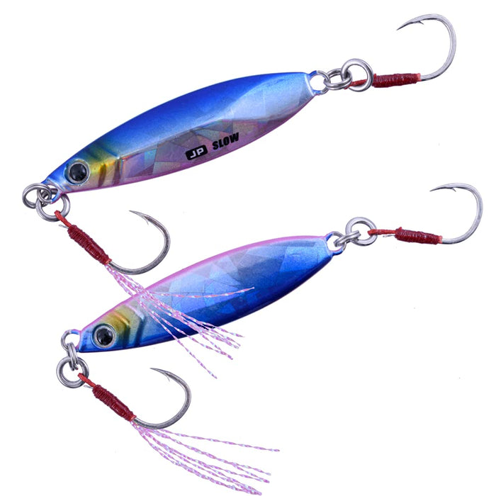 Major Craft Jigpara Slow Light Shore Jigging Lure 15g Zebra Pink