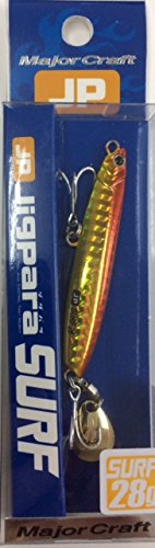 Major Craft Jigpara Surf Lure 40G Red Gold | Top Fishing Jig