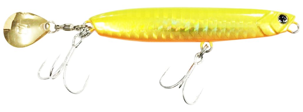 Major Craft Lure Metal Jigpara Surf 40G Flounder Gold