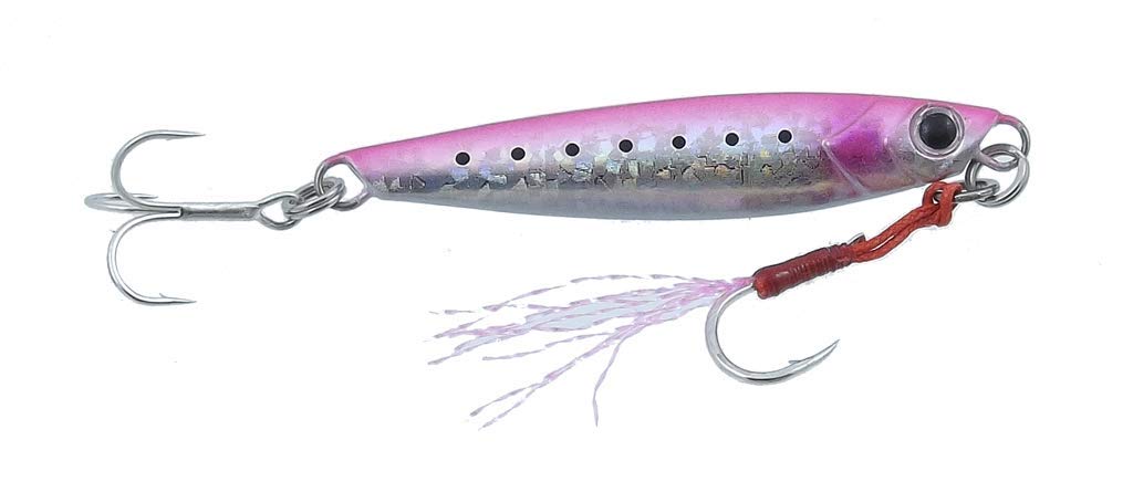 Major Craft Jigpara Short 30G Pink Sardine Lure #29